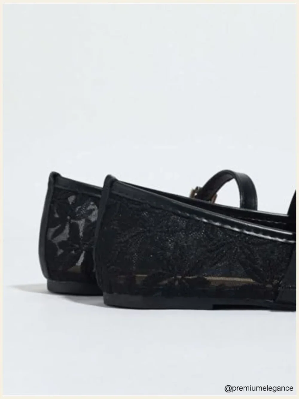 Leopard Mesh Square Toe Maryjane Ballet Flats Women Casual Work Shoes